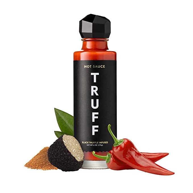 TRUFF Original Black Truffle Hot Sauce - Premium Gourmet Hot Sauce with Chili Peppers, Black Truffle Oil & Agave Nectar | Unique Flavor Experience | 6 oz Bottle | Perfect for Pizza, Pasta, Burgers & Gourmet Cooking