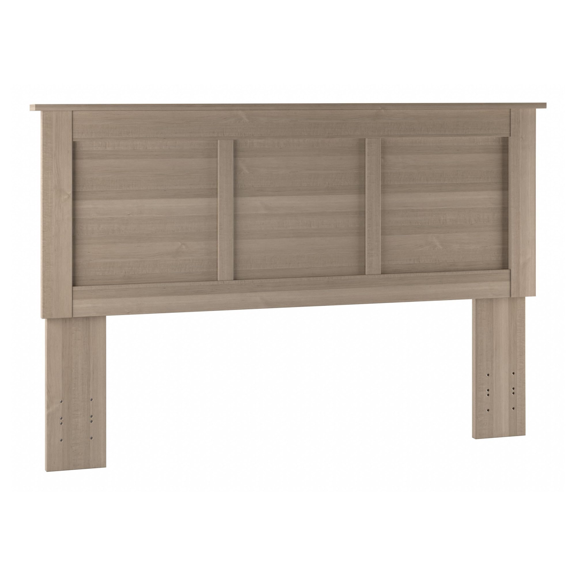 Bush Furniture Somerset Queen/Full Size Headboard in Ash Gray - Transitional Style Bedroom Accessories for Modern & Classic Bedrooms | Perfect for Master Bedroom, Guest Room & Dorm Decor
