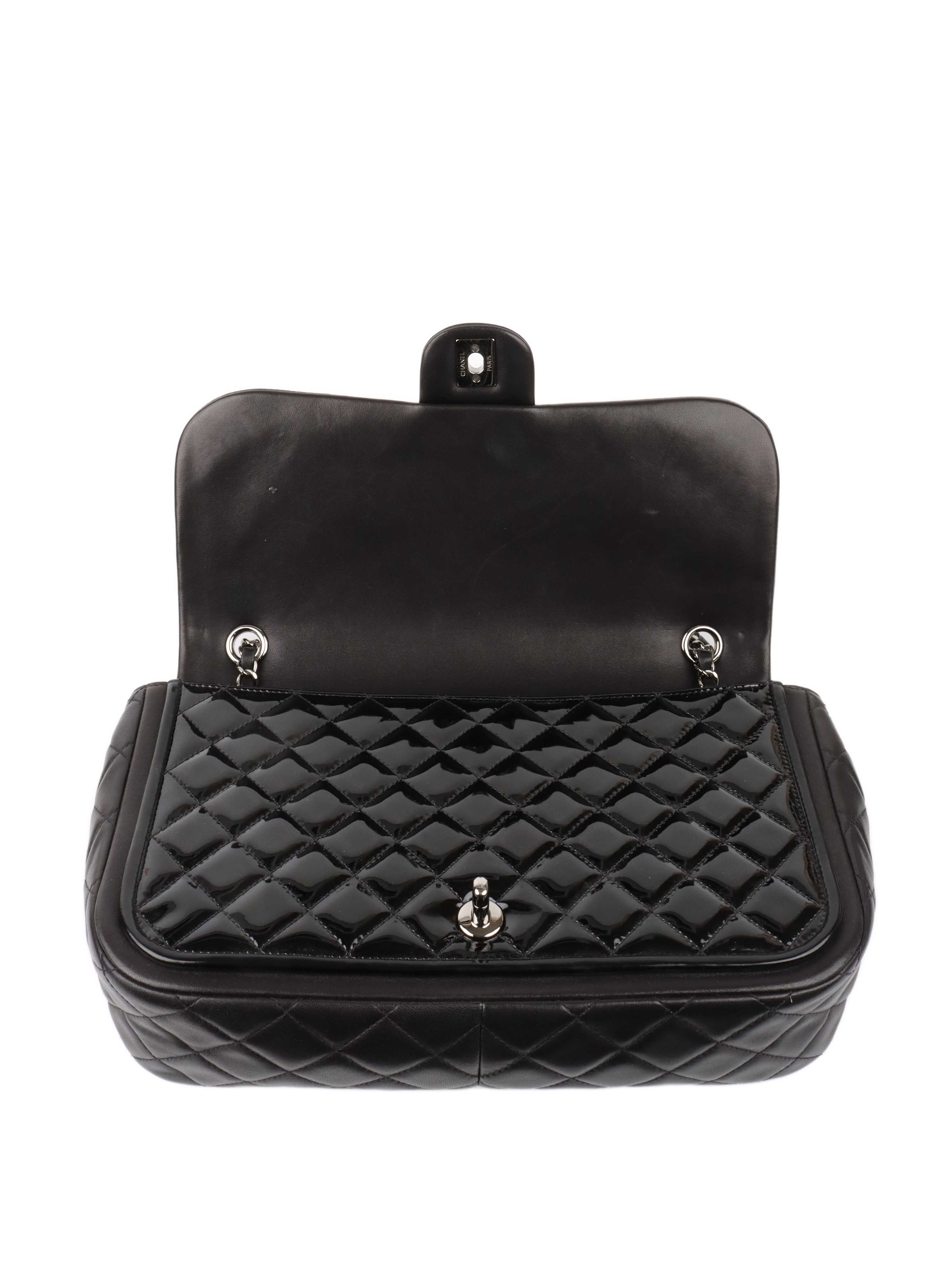Chanel Patent Leather Classic Flap Bag - Luxury Designer Handbag for Women | Perfect for Evening Events, Parties & Special Occasions