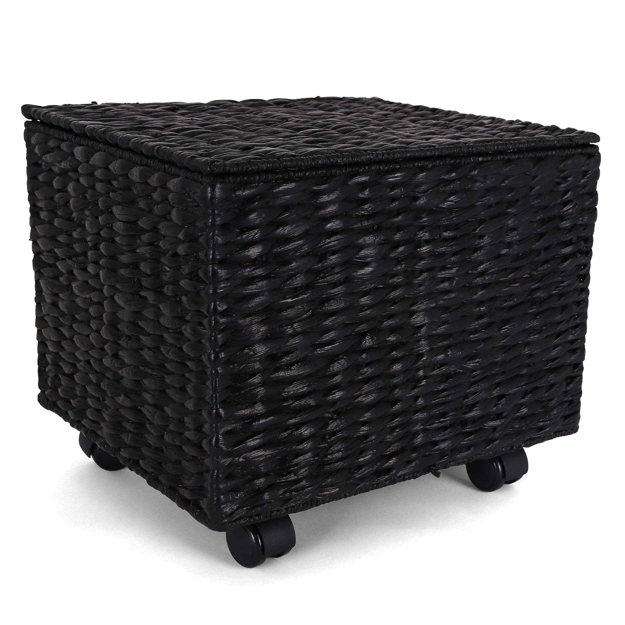 Rutledge & King Seagrass File Cabinet with Rolling Casters - 14