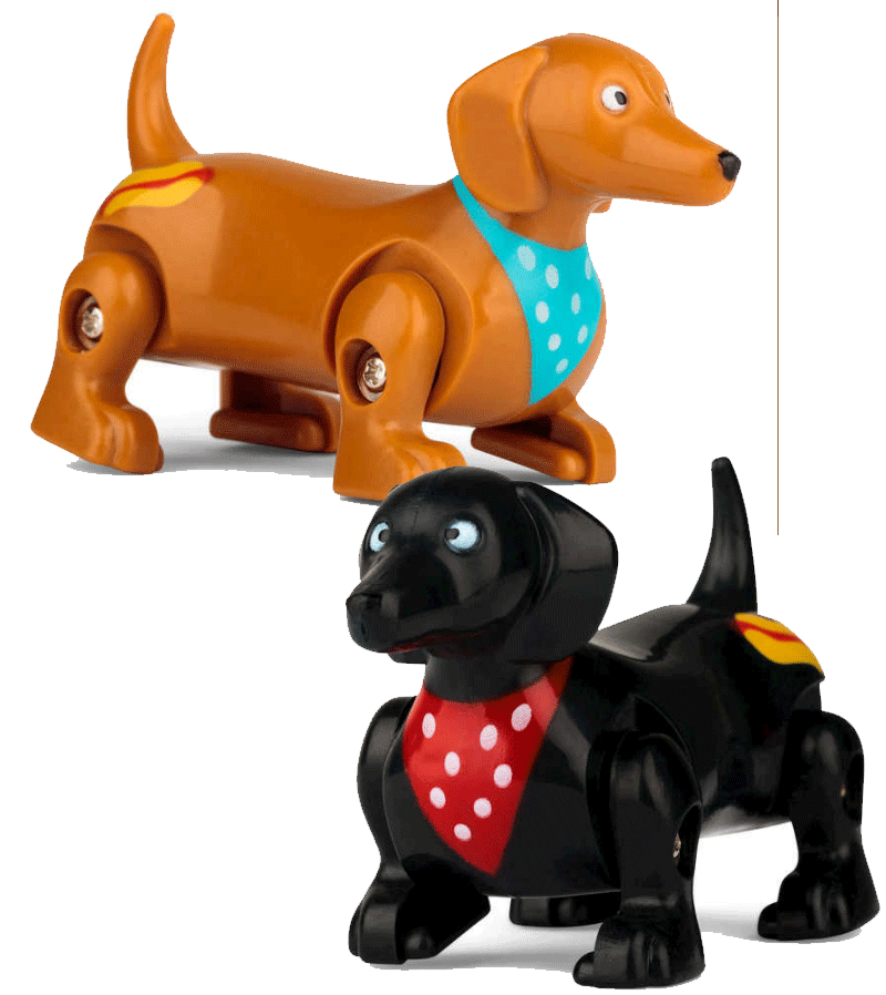 Wind Up Sausage Dog Toy - Cute Mechanical Walking Wiener Dog for Kids & Collectors - Perfect for Playtime, Gifts & Home Decor