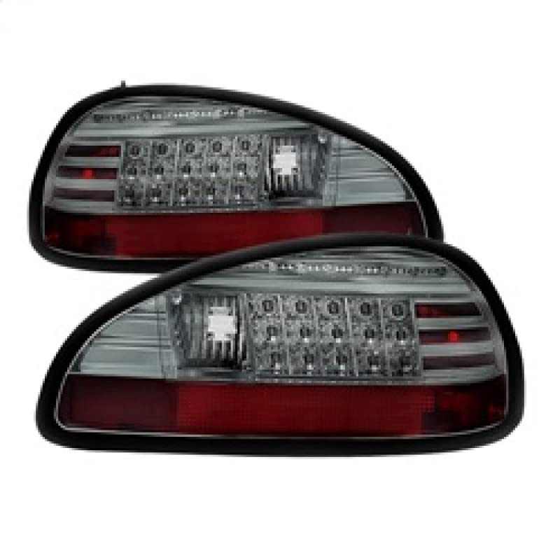 Spyder Auto 5007179 LED Tail Lights Chrome/Smoked - High-Performance Aftermarket Brake Lights for Trucks, SUVs & Jeeps