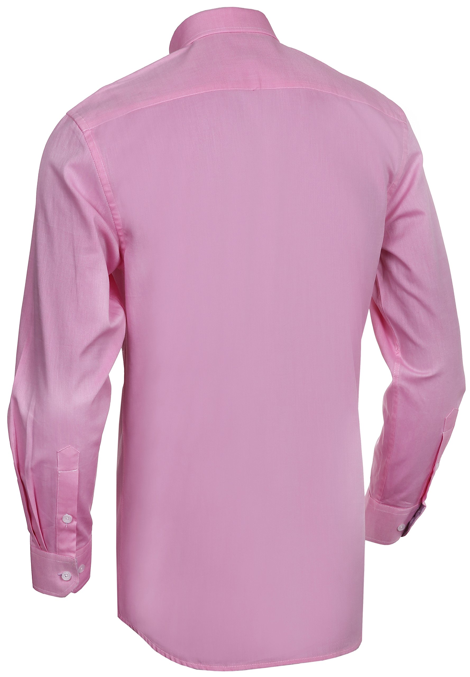 Premium Mio Marino Men's Long Sleeve Dress Shirts | Slim Fit Formal & Casual Cotton Shirt for Business, Office, and Special Occasions