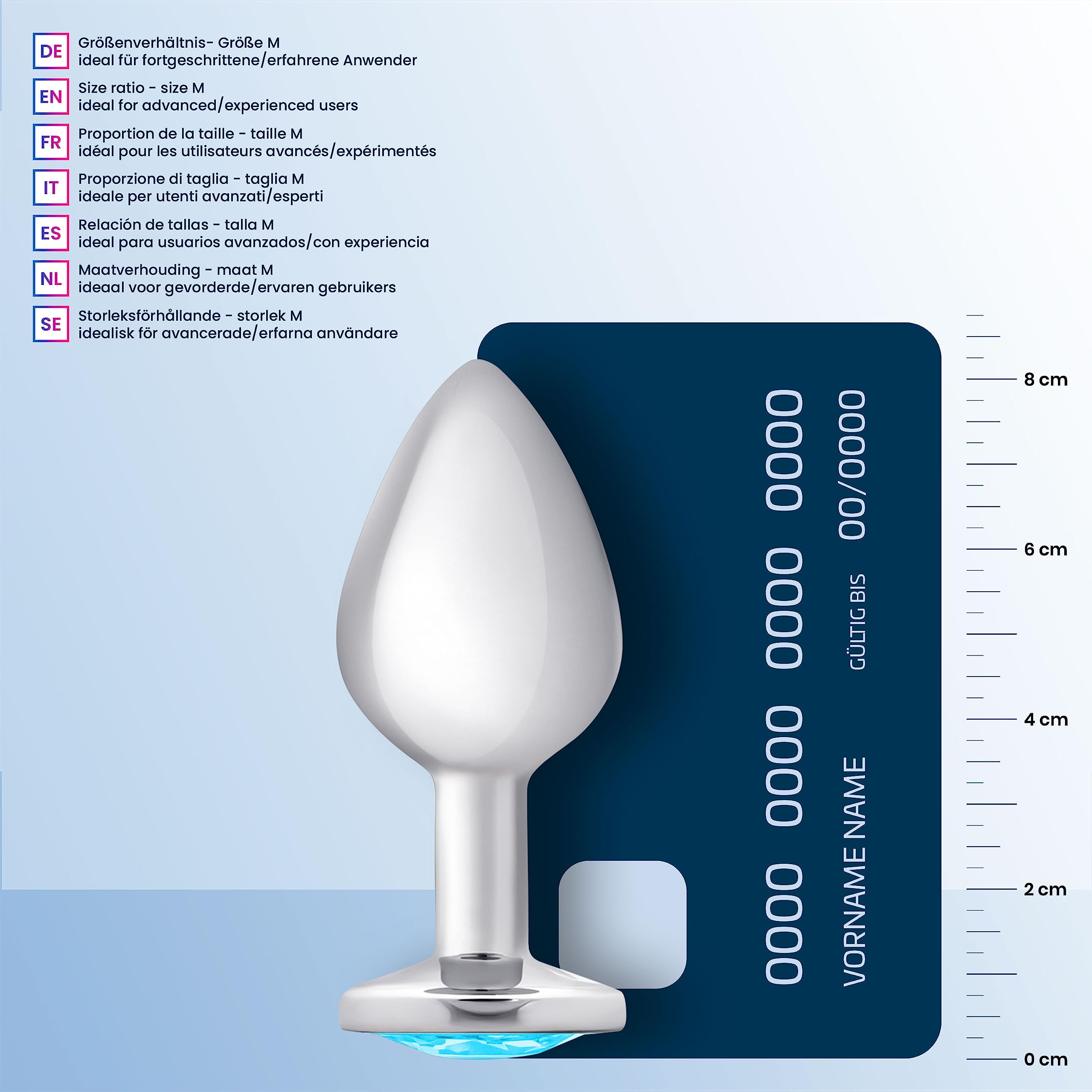 Premium Stainless Steel Anal Plug for Women & Men - Prostate Massager & Couples Sex Toy - Perfect for Sensual Play, BDSM & Intimate Exploration