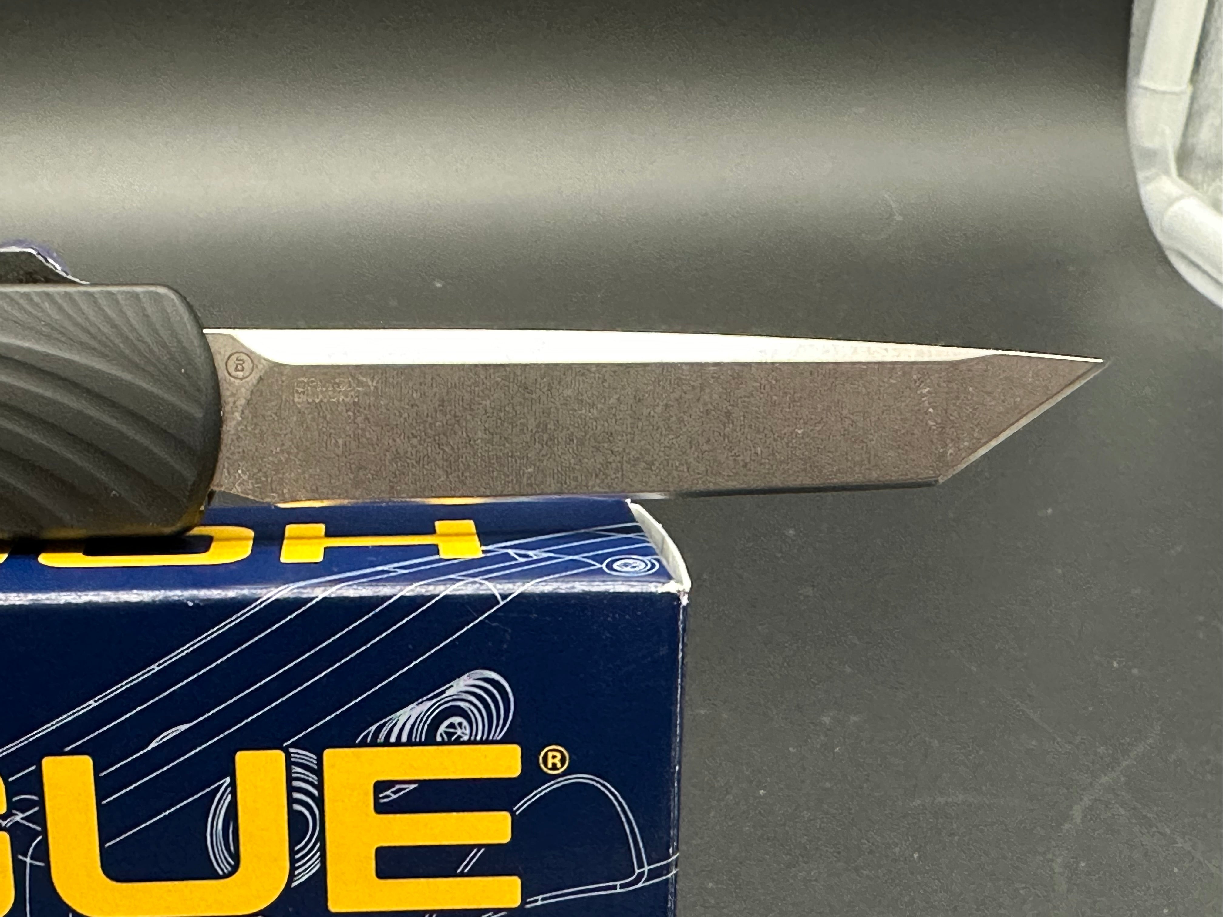 Hogue Counterstrike OTF Automatic Knife - Black G10 Handle, Mascus Tanto Blade - Tactical EDC, Outdoor Survival, Self Defense