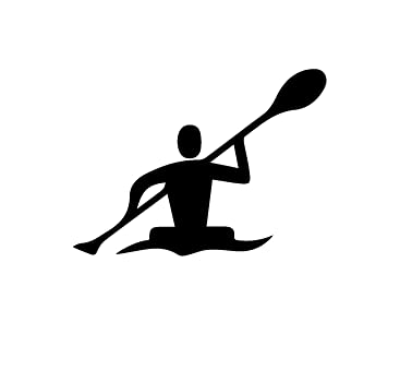 Premium Kayak Paddle Die-Cut Vinyl Decal Sticker for Cars, Trucks, SUVs - Waterproof 4