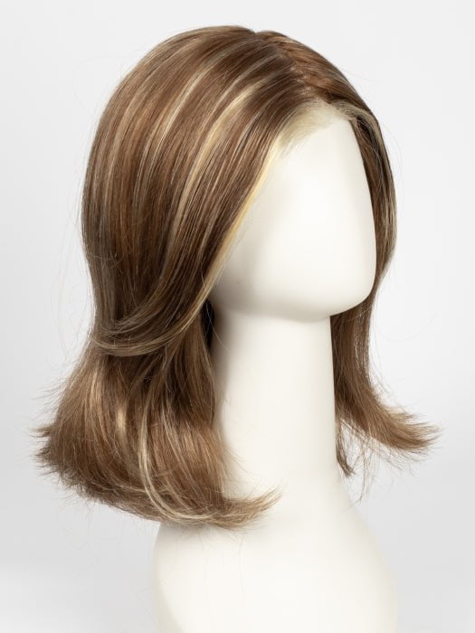 Elle Synthetic Lace Front Wig with Mono Top - Natural Looking Human Hair Wig for Women | Perfect for Daily Wear, Cosplay, and Special Occasions