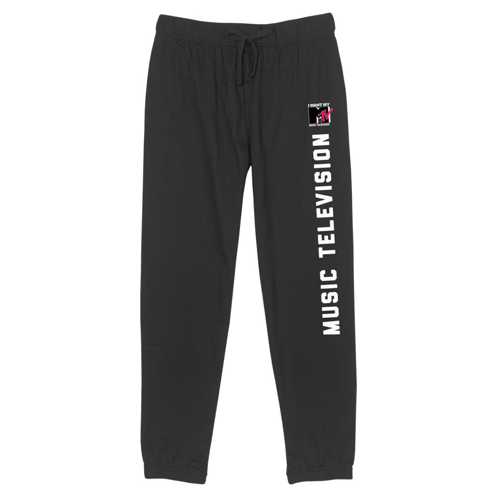 Women's MTV Music TV Lounge Pants - Comfy & Stylish for Home & Relaxation