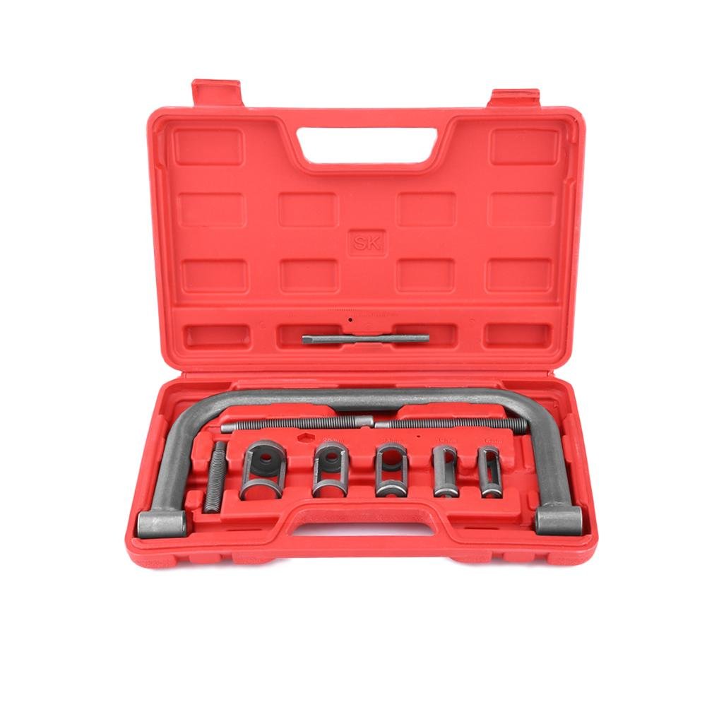 High-Performance Auto Valve Springs - 10 Pcs Valve Spring Compressor Kit Set for Car, Small Van & Motorcycle Engines - Easy Removal & Installation Tool - Perfect for Engine Repair & Maintenance