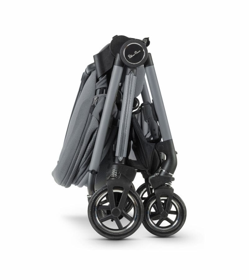Silver Cross Dune Stroller with Compact Bassinet - Lightweight Travel Stroller for Newborns & Toddlers - Perfect for City Walks, Shopping & Air Travel
