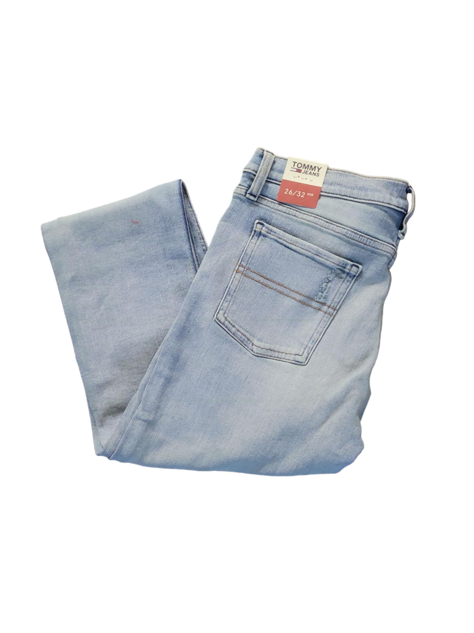 Tommy Jeans Women's Mid Rise 1972 Slim Fit Jeans - Classic Denim Pants for Casual Wear, Work & Everyday Outfits