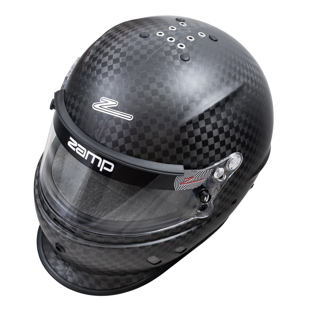 Zamp RZ 65D Carbon Fiber Dirt Bike Helmet - Snell SA2020 Certified, Lightweight & Durable Off-Road Motorcycle Helmet for Motocross, ATV, and MX Racing