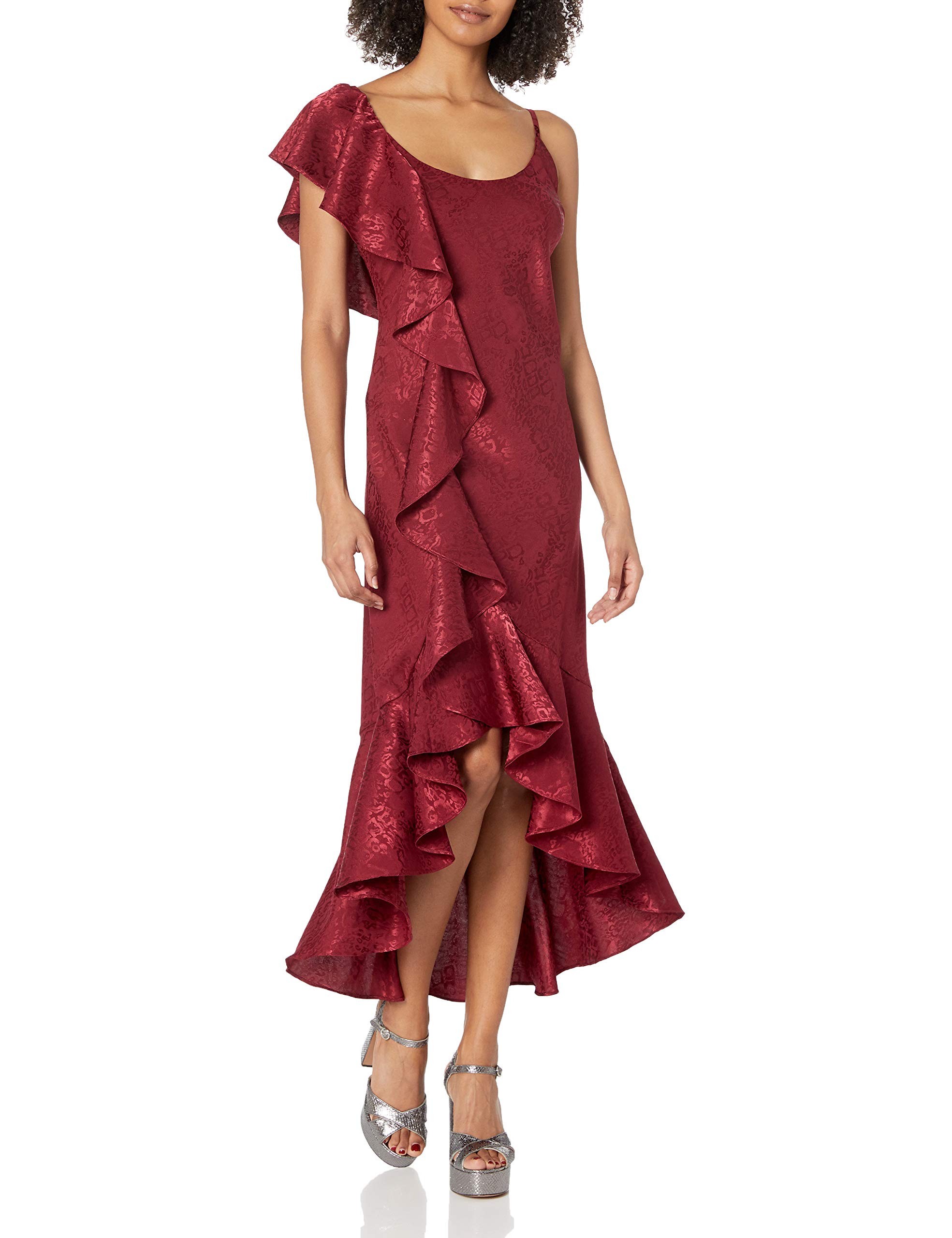 House of Harlow 1960 Women's Caterina Dress - Elegant Flowy Midi Dress for Casual & Formal Occasions | Perfect for Weddings, Parties & Office Wear