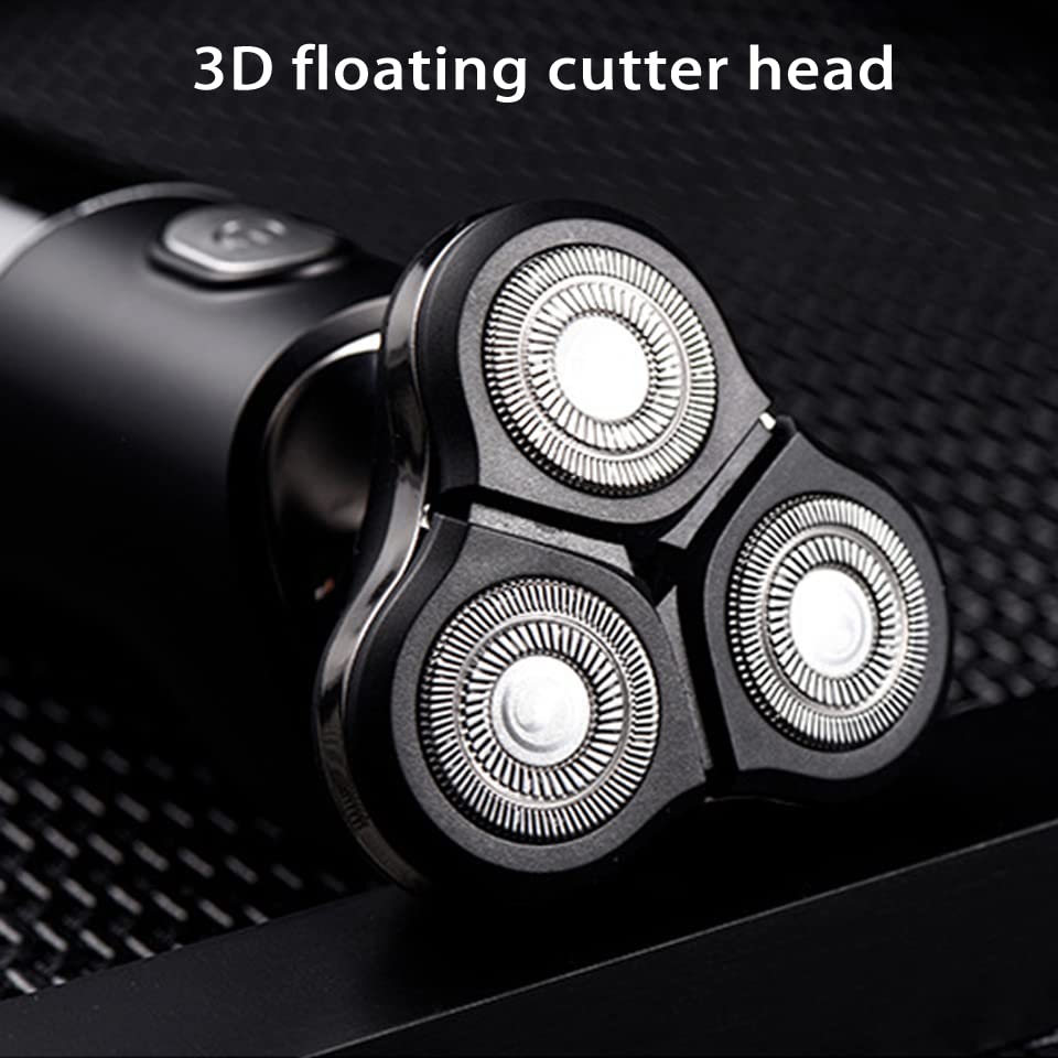 Best Electric Razor for Men - USB Rechargeable Wet/Dry Waterproof Shaver & Beard Trimmer - Perfect for Travel, Home & Gym Use