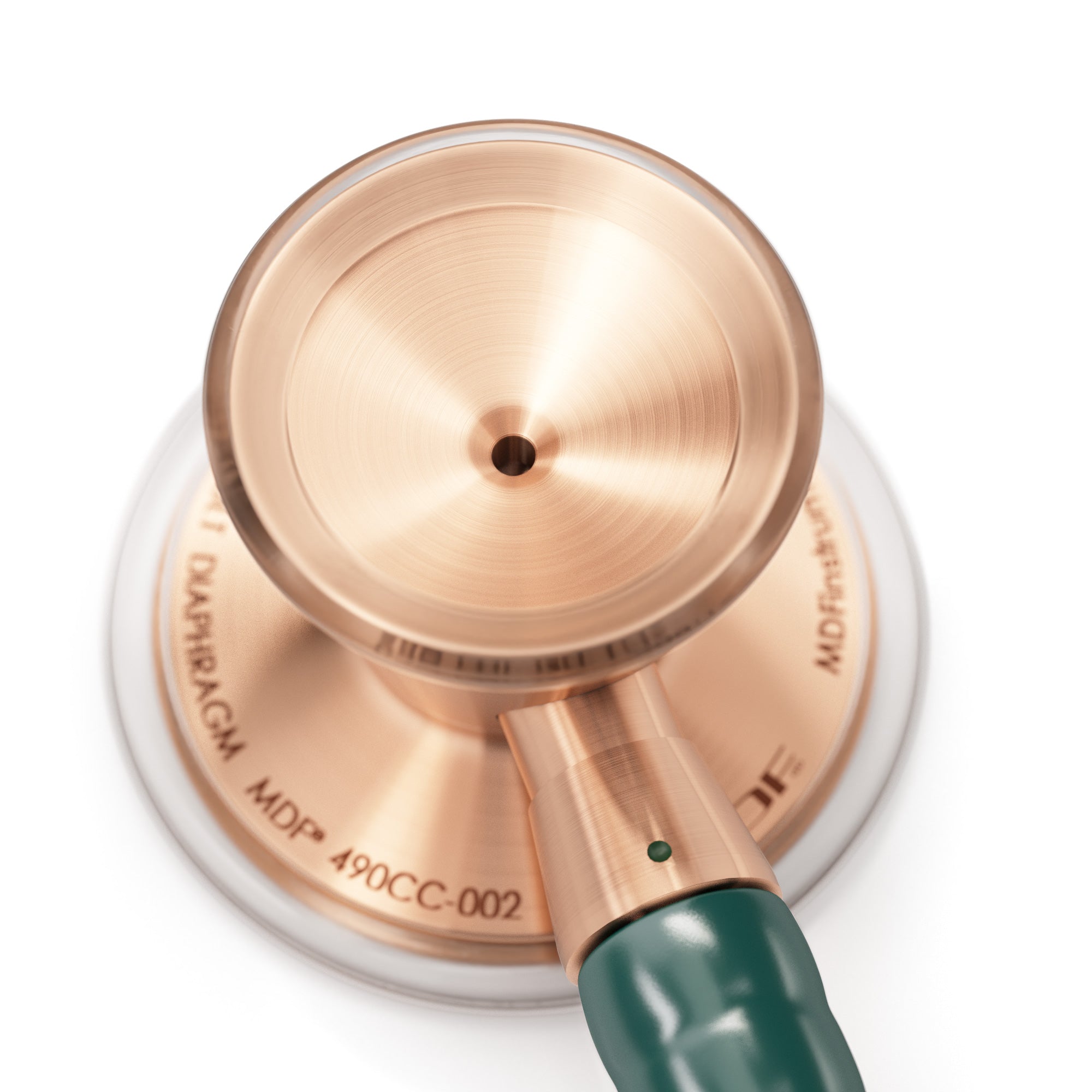 ProCardial® Titanium Cardiology Stethoscope - Green/Rose Gold | Premium Medical Stethoscope for Doctors, Nurses & Healthcare Professionals | Ideal for Cardiac Exams, Patient Monitoring & Clinical Use