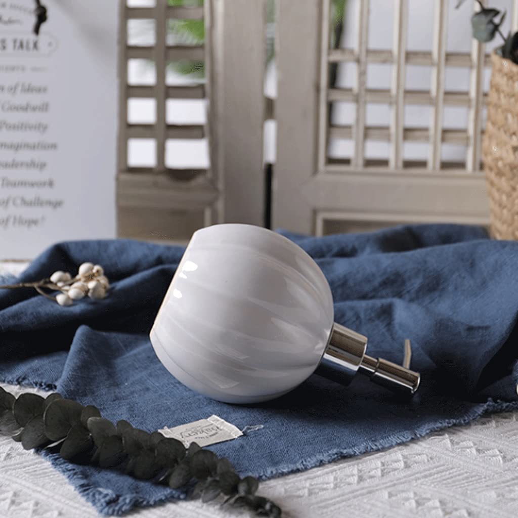 Premium Ceramic Soap Dispenser Pump for Hand Sanitizer, Shampoo & Lotion - Elegant White Countertop Dispenser for Kitchen, Bathroom & Vanity | Ideal for Home, Office & Restaurant Hygiene | Perfect for Hand Washing, Guest Bathrooms & Luxury Spa Settings | Great for Daily Use, Housewarming Gifts & Hotel Amenities | Stylish and Functional for Modern Homes, Commercial Spaces & Hospitality Industry