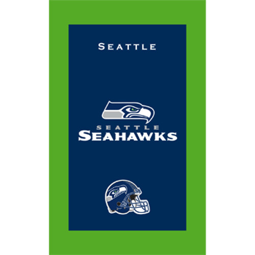 Official NFL Seattle Seahawks Game Day Towel - Super Absorbent Microfiber Sports Towel for Fans, Gym, Workout & Outdoor Activities