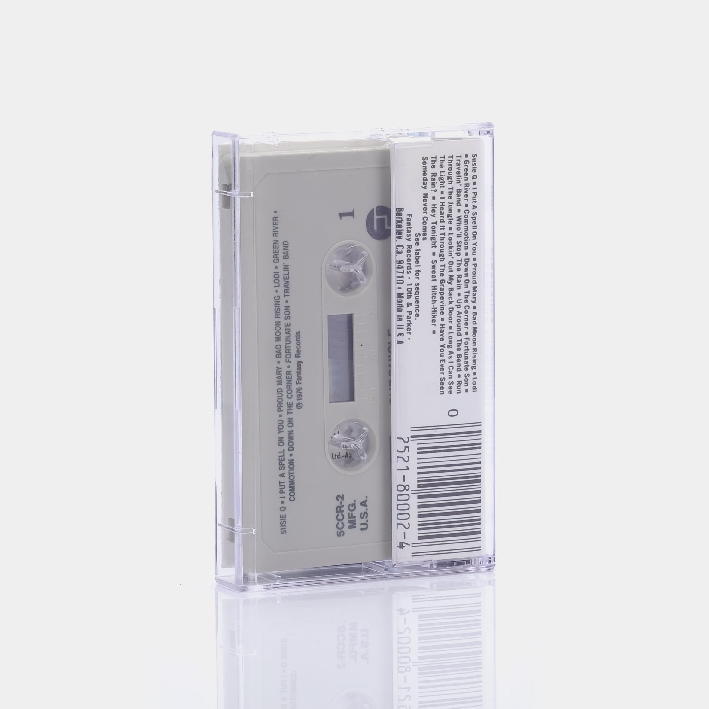 Creedence Clearwater Revival Chronicle: The 20 Greatest Hits Cassette Tape - Vintage Music Collection for Car, Home & Retro Music Lovers