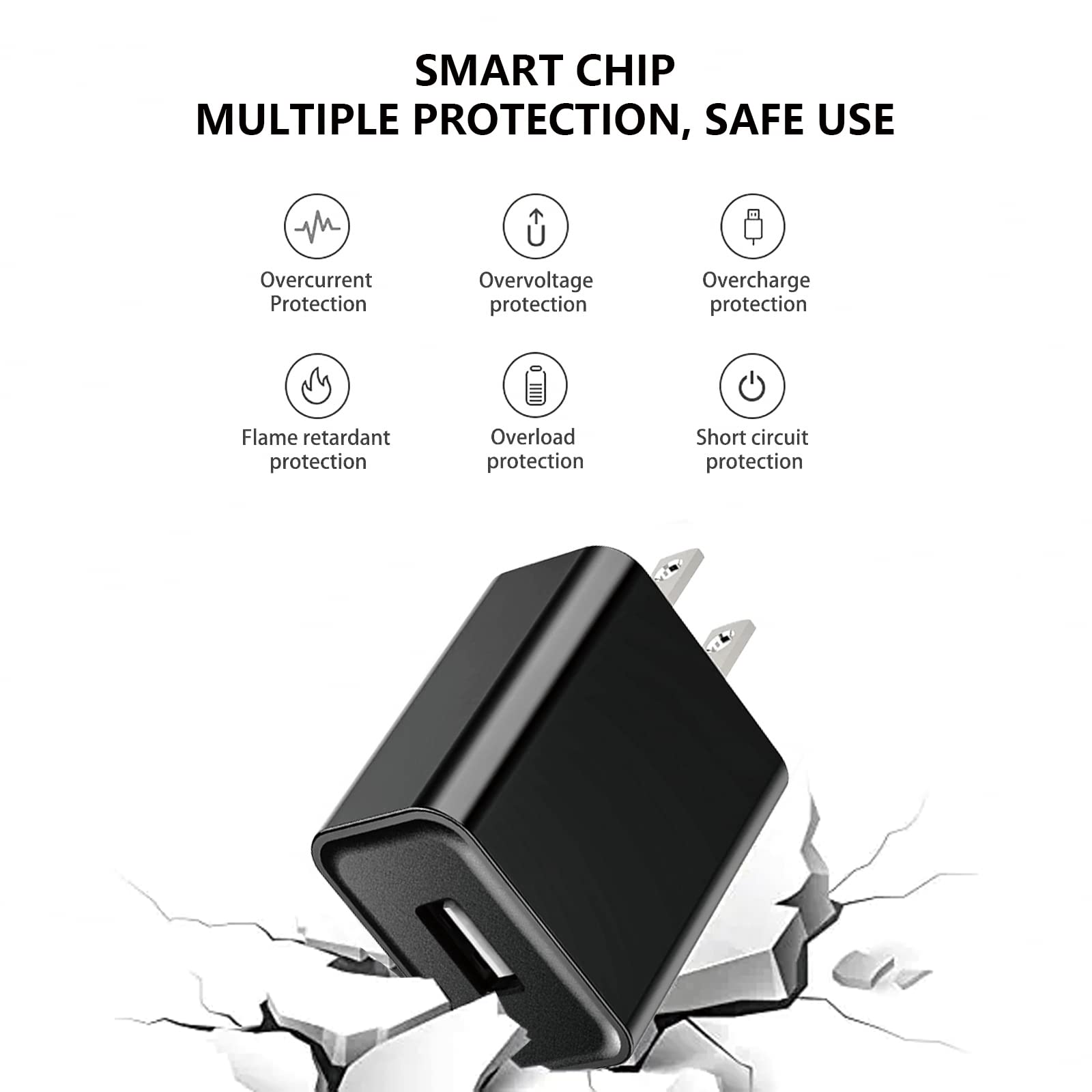 Original: Amazfit USB Charging Cable Cord for Bip U, GTS 2, GTR 2, GTS 4 Mini, T-Rex Pro Smart Watch Replacement Charger Dock   Optimized: Amazfit Smart Watch Charger - USB Charging Cable Compatible with Bip U, GTS 2, GTR 2, GTS 4 Mini, T-Rex Pro - Replacement Charger Dock for Home, Office & Travel Use
