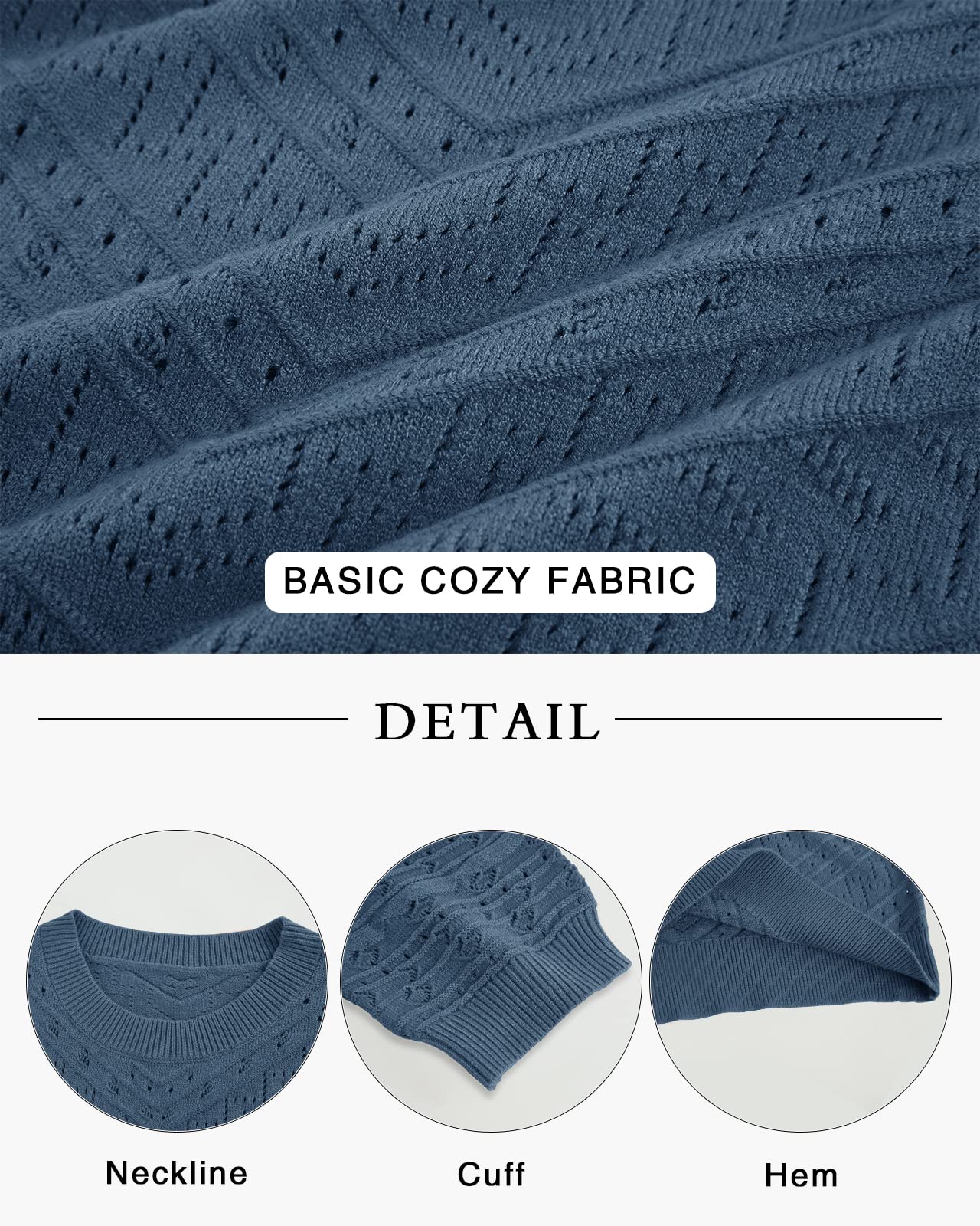Women's Summer Short Sleeve Knit Pullover Sweater - Cute Dot Pattern Blouse for Casual Wear & Office Outfits