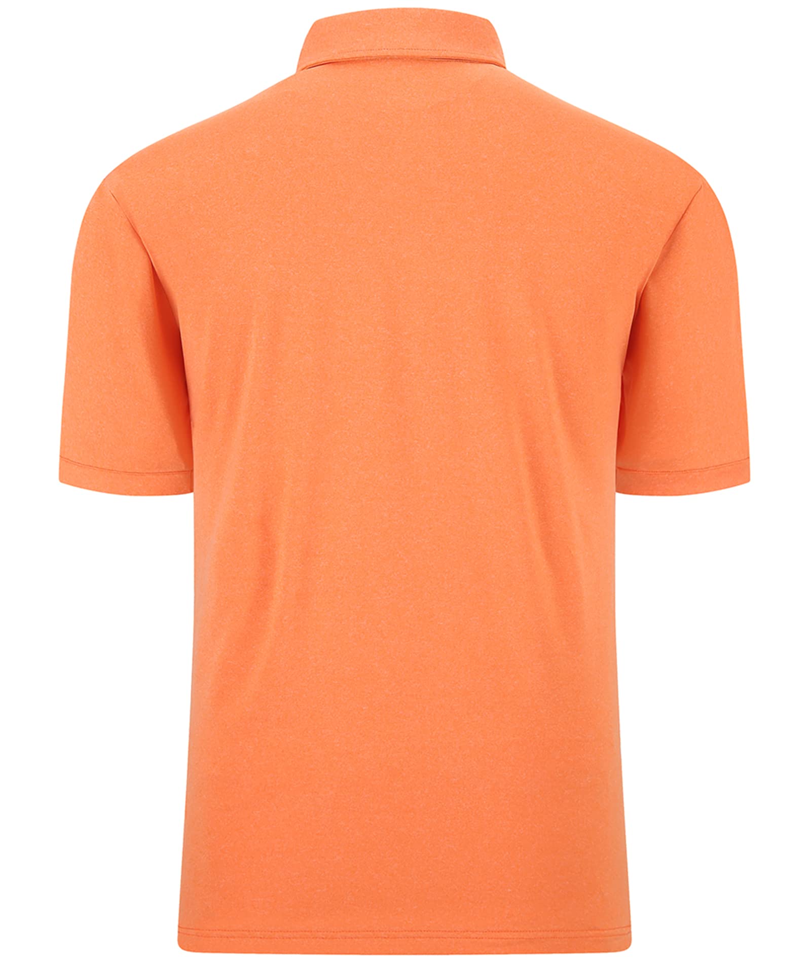 **V VALANCH Men's Performance Golf Polo Shirt - Moisture Wicking, Breathable, UV Protection Short Sleeve Shirt for Summer - Ideal for Golf, Tennis, and Casual Wear**