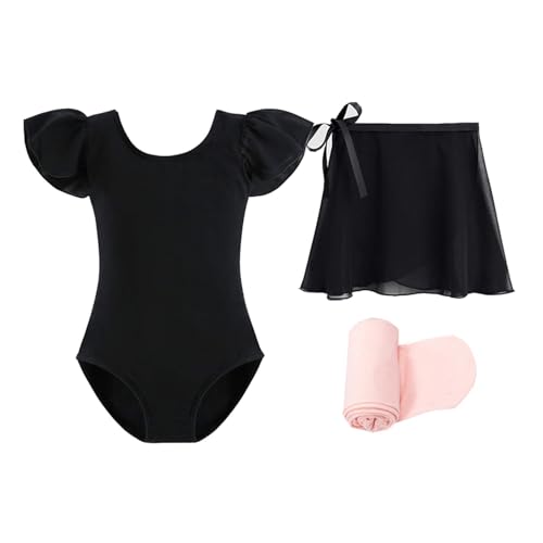 3-black (Ruffle Sleeve)