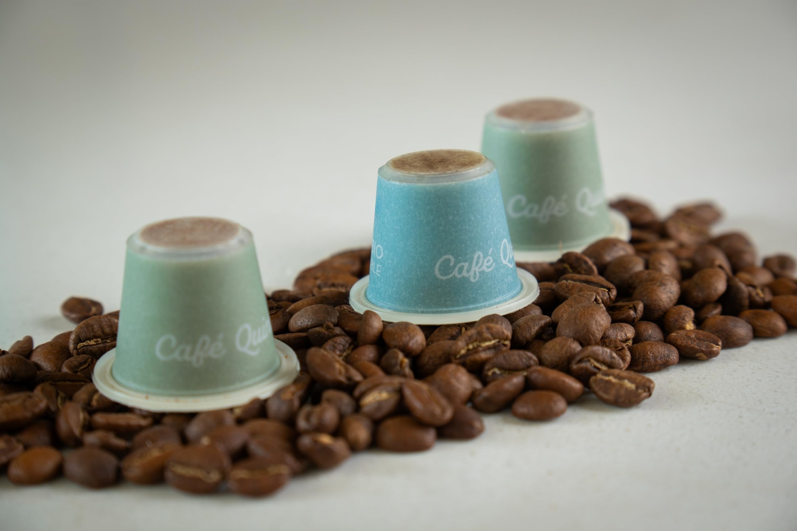 Eco-Friendly Cafe Quindio Compostable Coffee Pods - Compatible with Nespresso Original Machines | Gourmet Arabica Blend | 25 Biodegradable Pods per Bag | Perfect for Home, Office & Sustainable Coffee Lovers