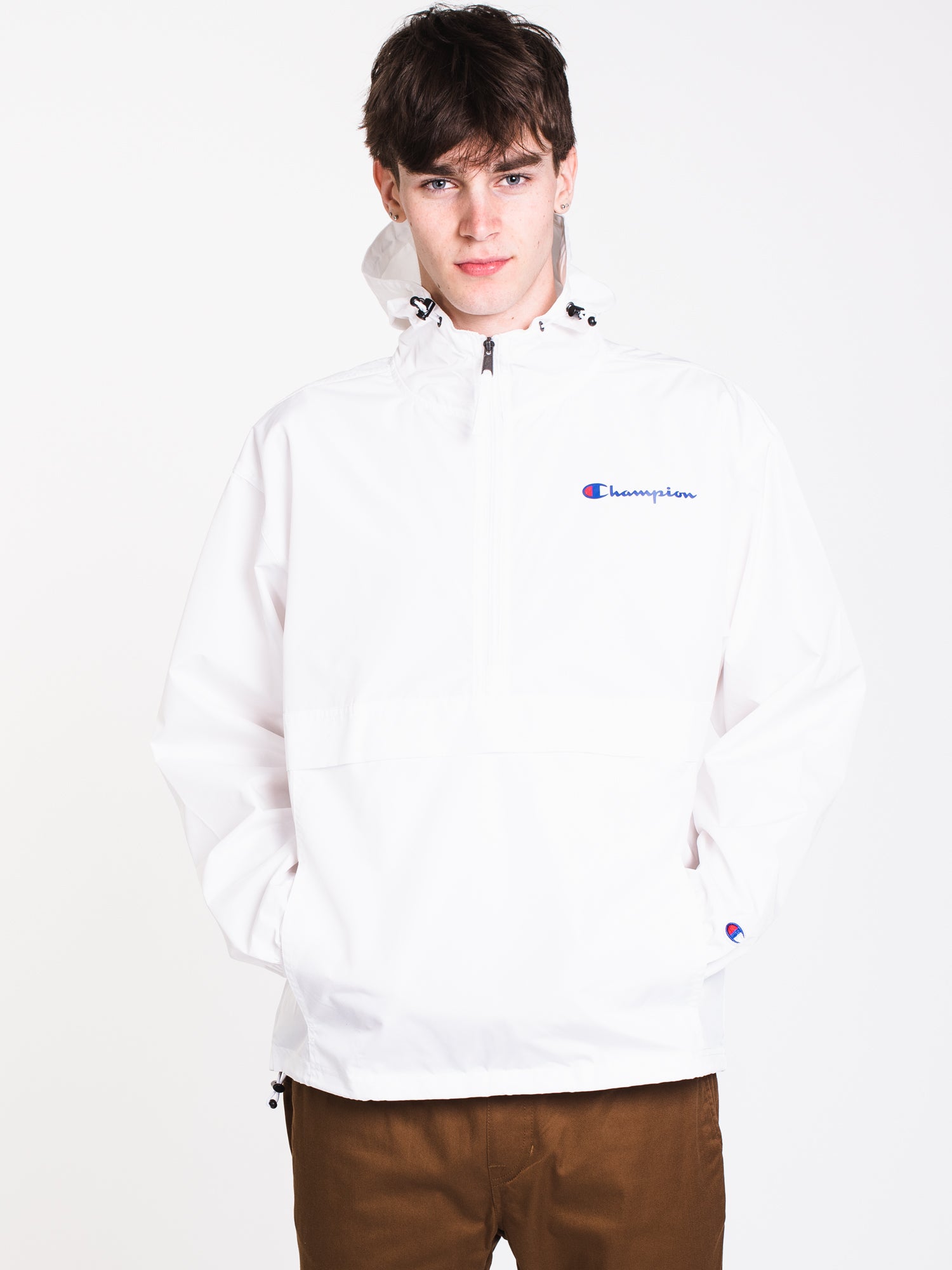 Champion Packable Lightweight Jacket for Men & Women - Water-Resistant Windbreaker for Outdoor Activities, Travel & Hiking - Clearance Sale