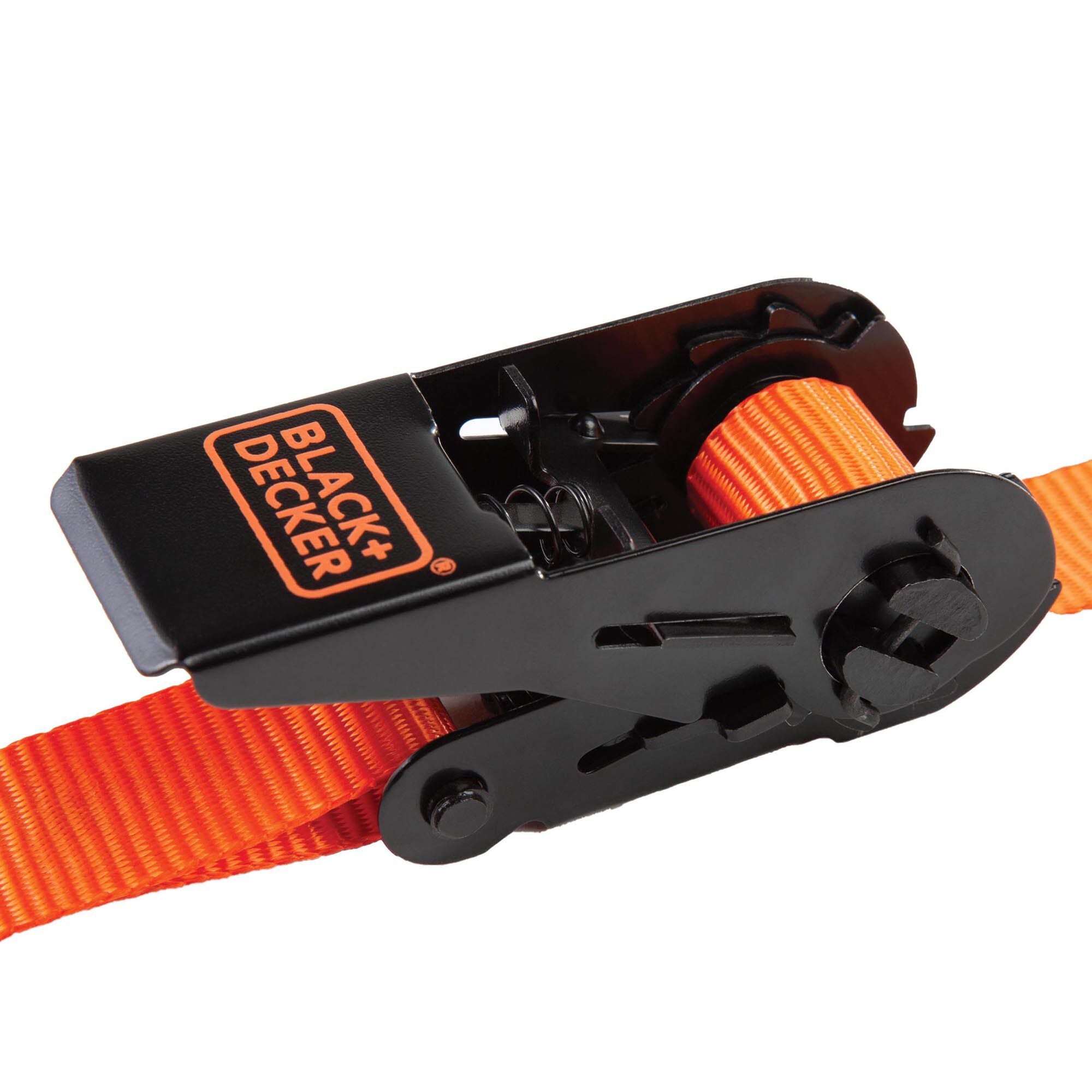1 in. x 10 ft. Heavy Duty Ratchet Tie Down Straps - 4 Pack with 900 lb Break Strength - Perfect for Securing Cargo, Motorcycles, ATVs & Trailers During Transport