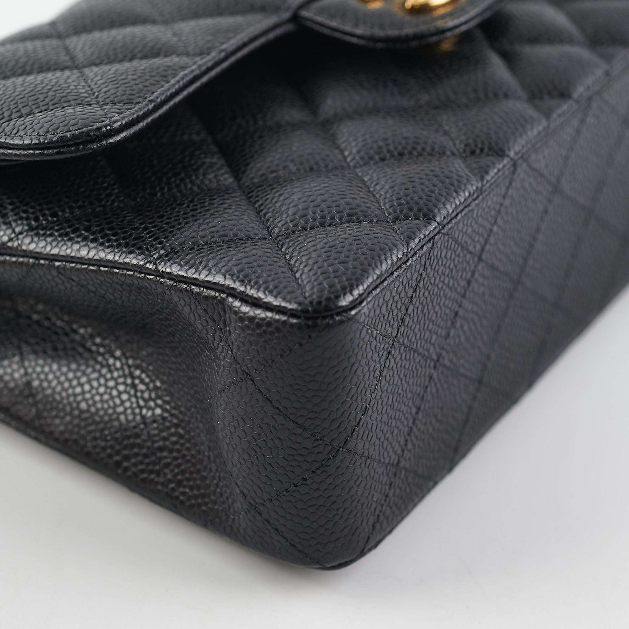 Chanel Small Classic Double Flap Bag in Black Caviar Leather - Luxury Handbag for Women, Perfect for Parties, Work & Everyday Use