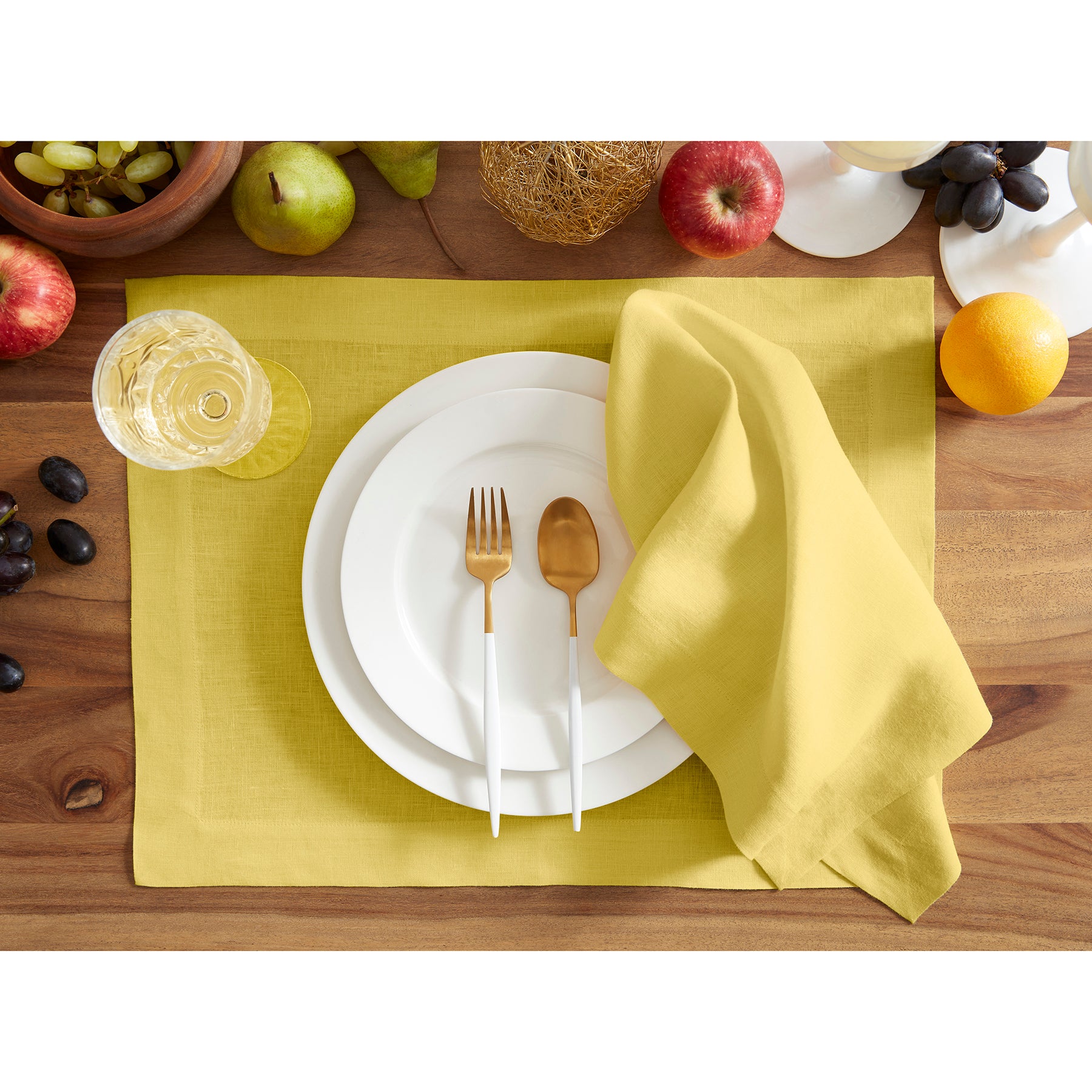 Premium Sonoma Linen Napkins Set of 4 - 100% Natural Cotton Dinner Napkins for Formal Dining, Wedding, and Holiday Table Settings