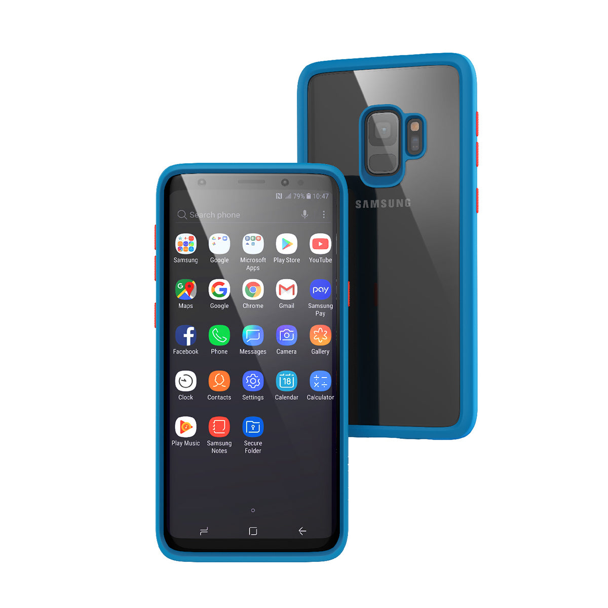 Samsung Galaxy S9 Shockproof Case - Heavy Duty Impact Protection Cover for Samsung Galaxy S9 - Perfect for Outdoor, Travel & Daily Use