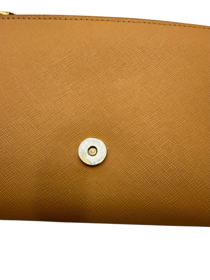 Tory Burch Saffiano Leather Wallet on Chain Crossbody Bag - Stylish Women's Designer Purse for Everyday Use, Travel & Evening Out