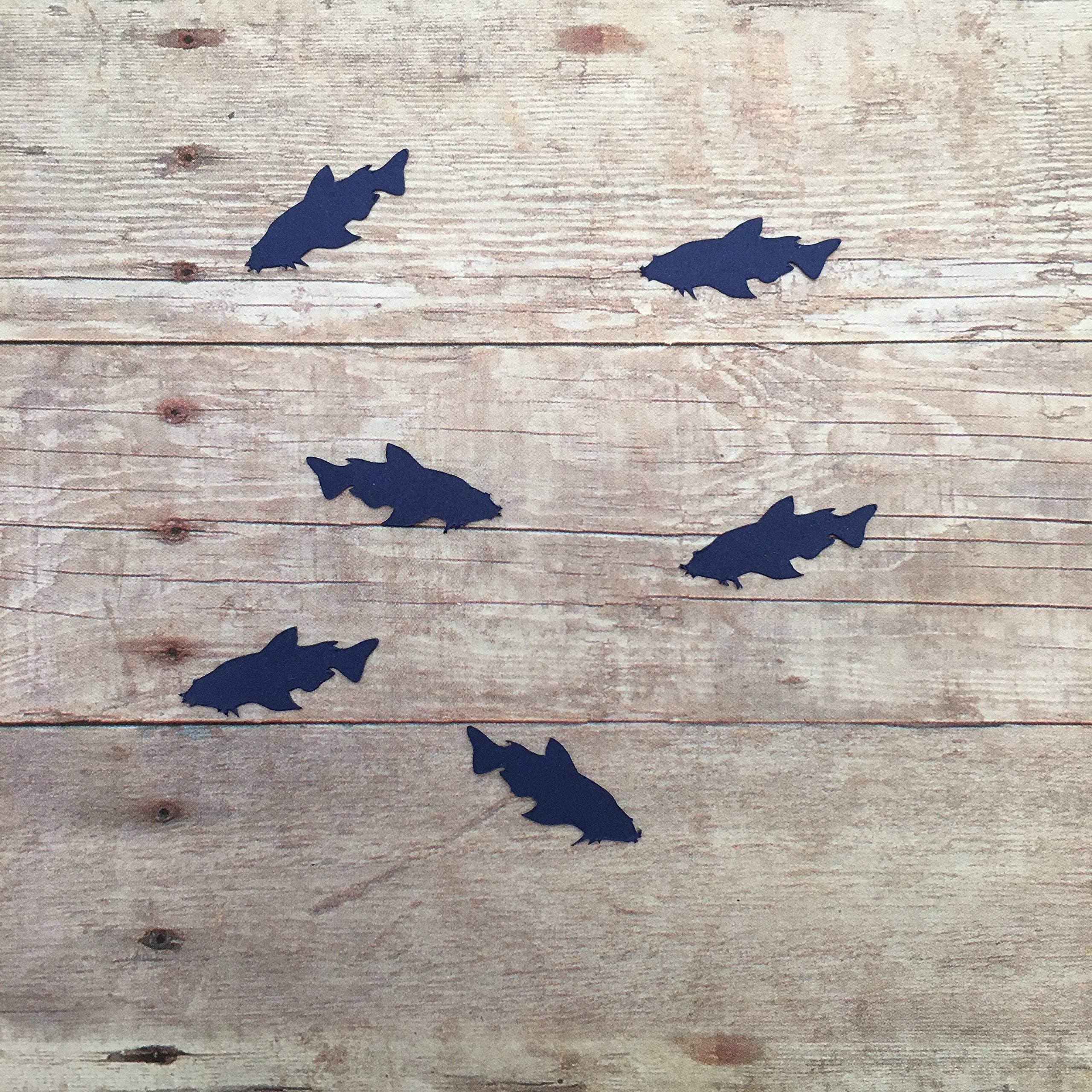 Catfish Confetti - Premium Fish-Themed Party Decorations for Fishing & Retirement Parties - Table Scatter & Fish Cutouts for Aquatic Celebrations