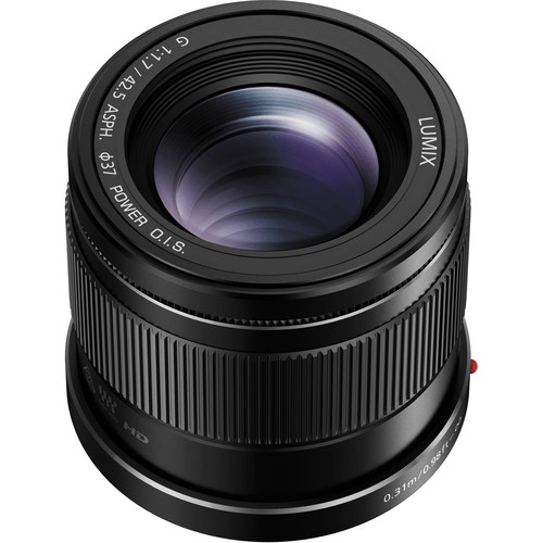 Panasonic Lumix G 42.5mm f/1.7 ASPH POWER OIS Lens - Premium Portrait & Low Light Photography Lens for Mirrorless Cameras - Perfect for Weddings, Events and Professional Portraits