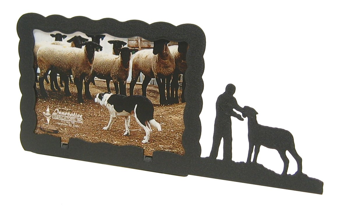 3X5 Horizontal Picture Frame for Show Lambs - Premium Display by Innovative Fabricators | Perfect for Livestock Competitions & Farm Decor