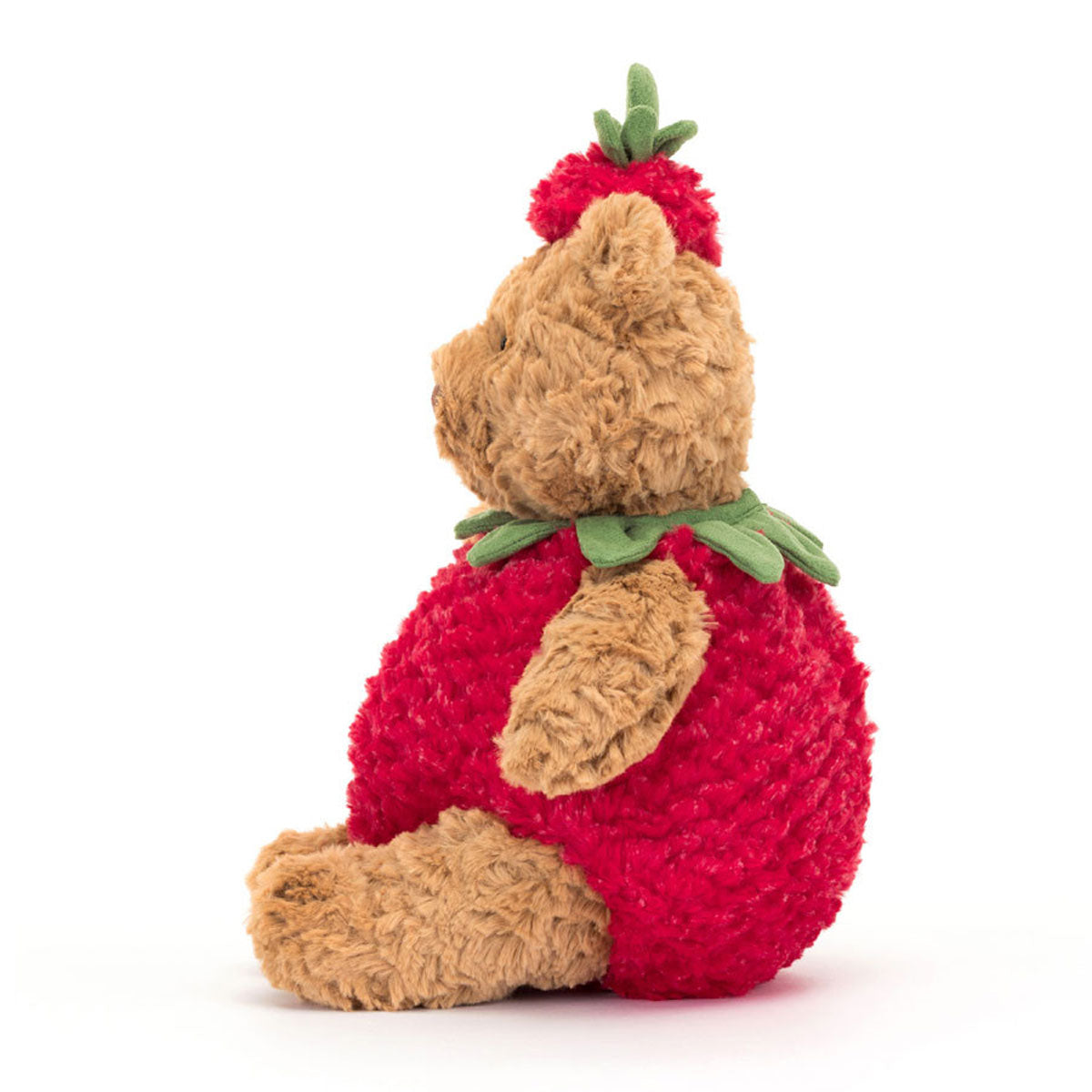 Bartholomew Bear Plush Toy - Adorable Strawberry-Themed Stuffed Animal for Kids | Perfect for Gifts, Nursery Decor, and Cuddling