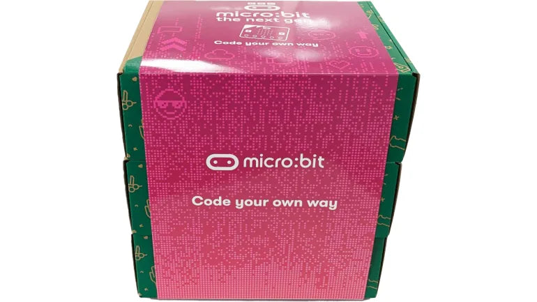 micro:bit V2.21 Next Generation Coding Kit - STEM Education Classroom Bundle for Kids | Learn Programming & Electronics for School Projects