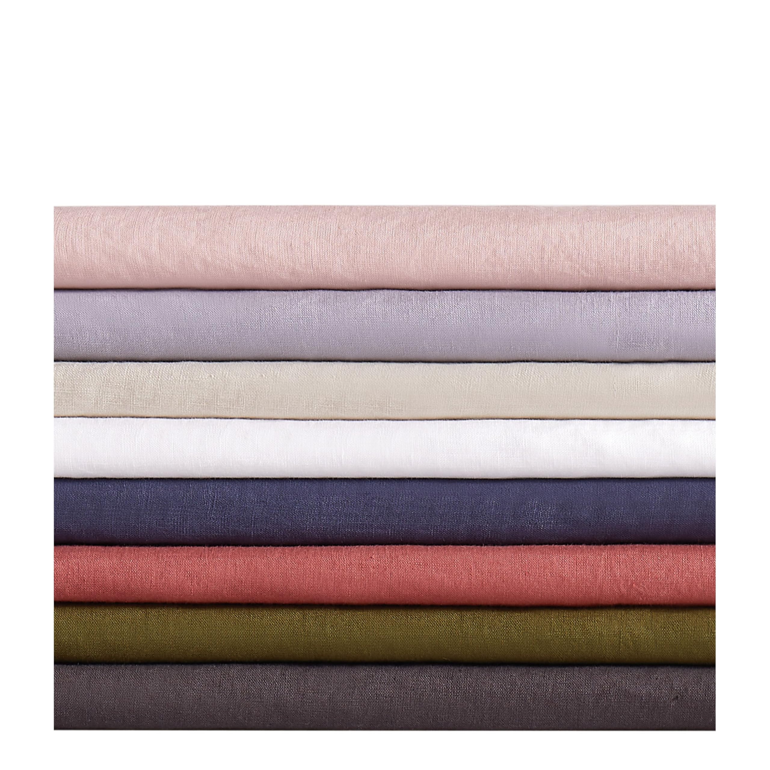 Brooklyn Loom 100% Linen Sheet Set - Queen Size 4-Piece, Charcoal Gray, OEKO-TEX Certified Organic Bedding for Men & Women - Perfect for All-Season Comfort, Luxury Hotel Style Bedroom Upgrade