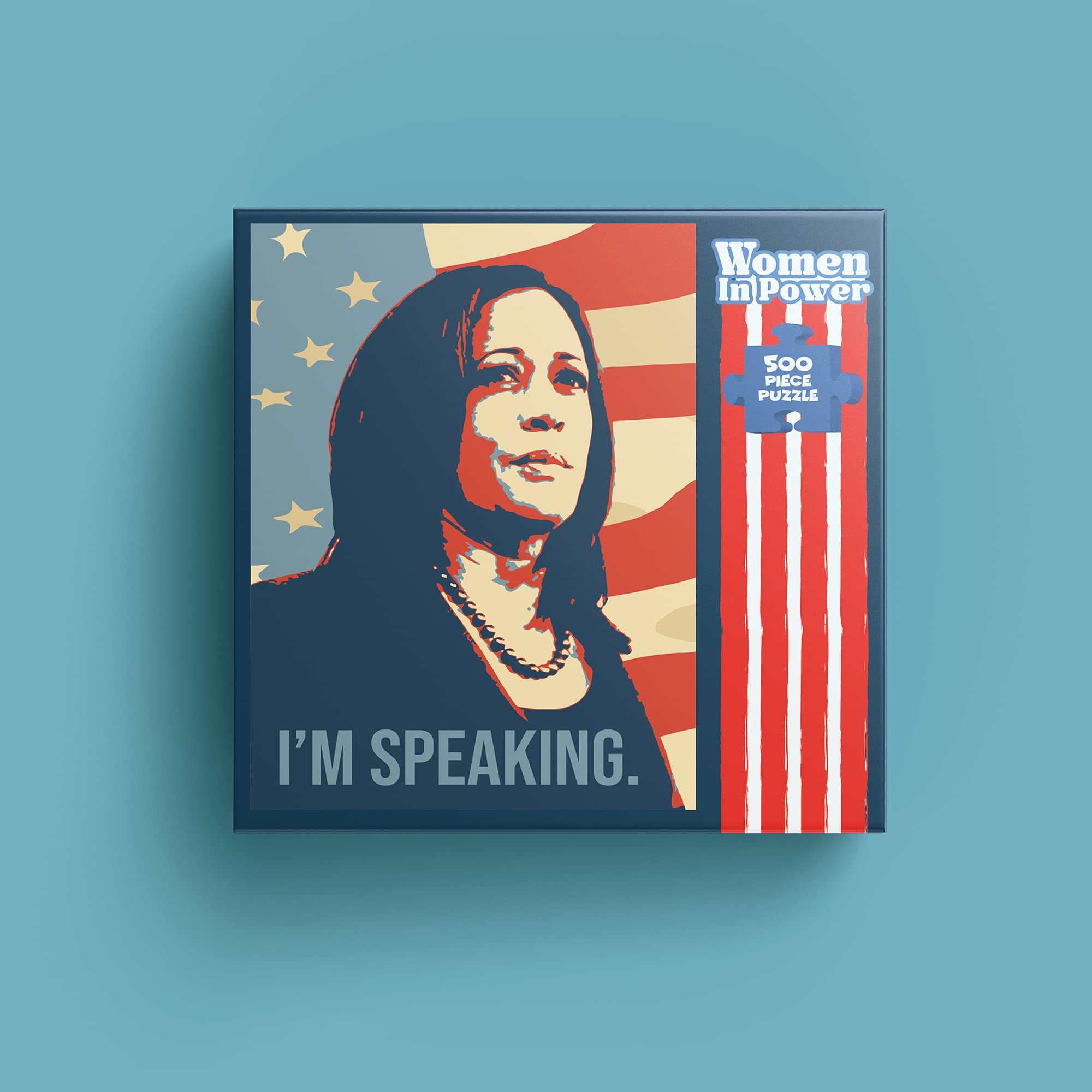 500 Piece Jigsaw Puzzle - Women in Power Collection Featuring Vice President Kamala Harris - 18x24 Inch Educational Puzzle for Kids & Adults - Perfect for Family Game Night, Classroom Activities & Feminist Empowerment Gifts