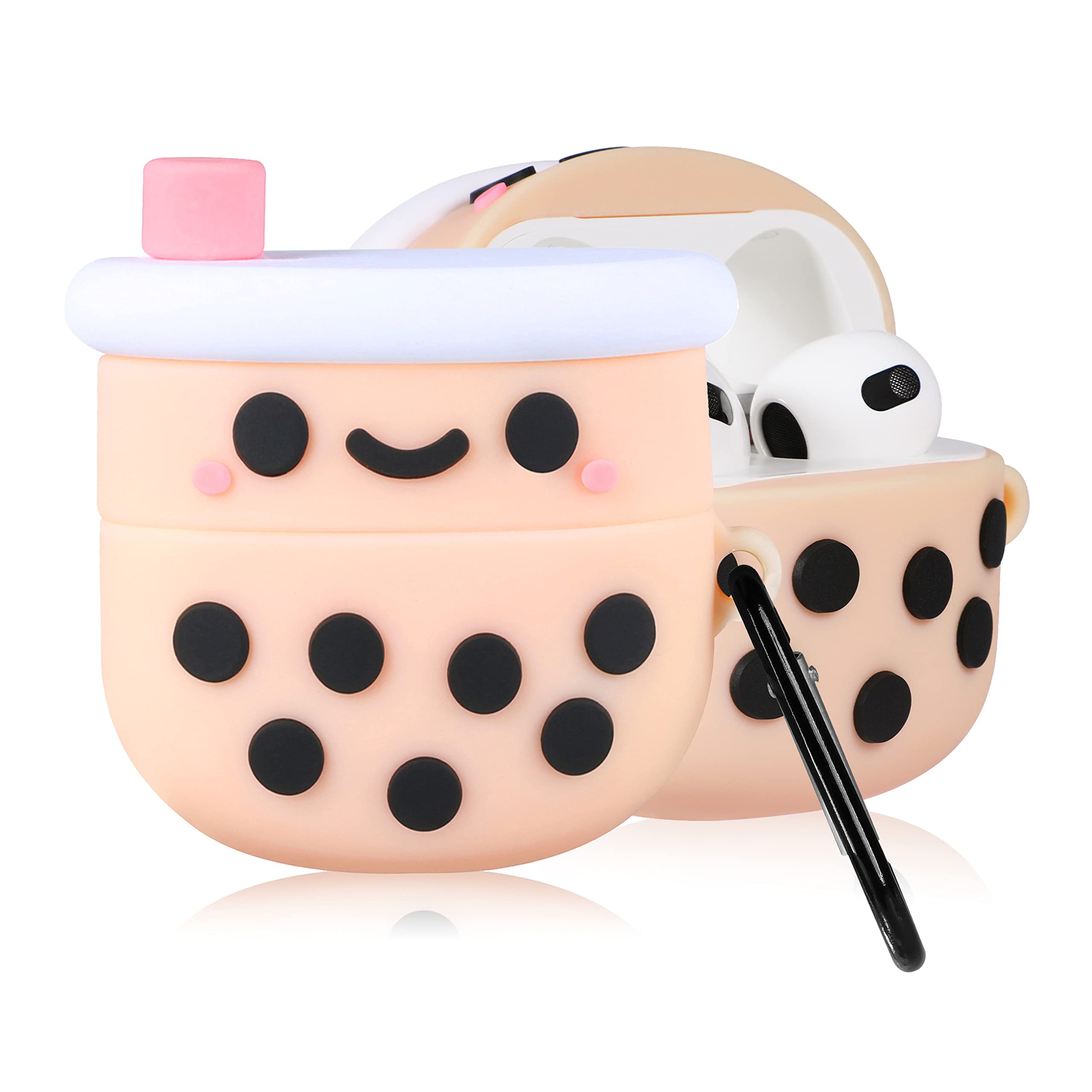 Mulafnxal AirPods 3 (2021) Silicone Cartoon Protective Case - Lightweight Shockproof Cover for AirPods 3rd Generation (2021) - Drop-Proof Design with Easy Access - Perfect for Travel, Workouts & Daily Use