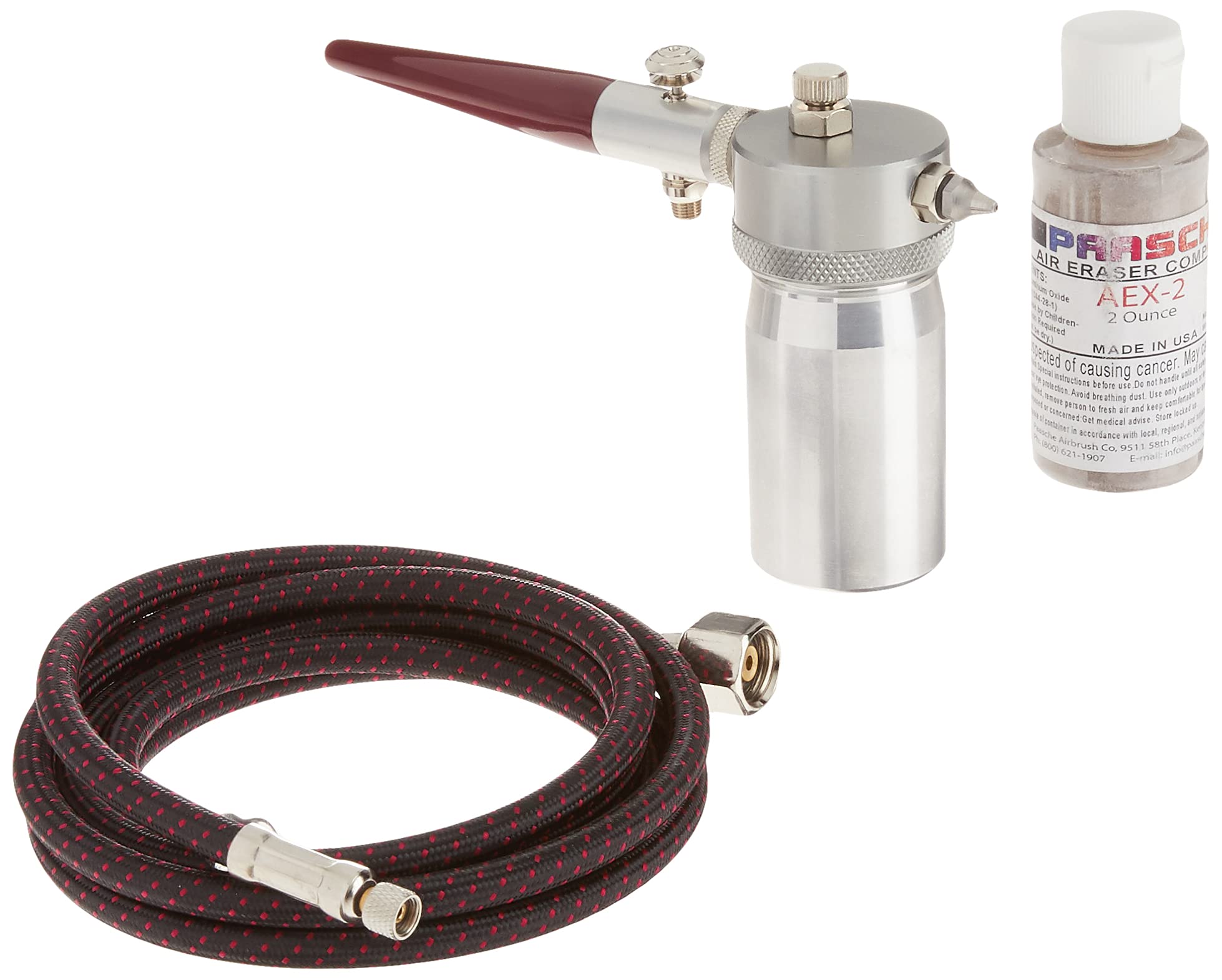 Paasche ER-1S Air Eraser Abrasive Sprayer - Professional Aluminum Etching Tool for Metal Engraving, Glass Frosting & Surface Preparation - Perfect for Jewelry Making, Automotive & DIY Craft Projects