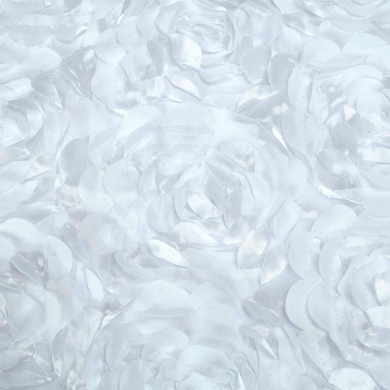 Elegant Satin Rosette Spandex Stretchable Banquet Chair Covers - Perfect for Weddings, Parties & Formal Events