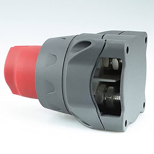 700RV Heavy Duty Battery Isolator Disconnect Switch - Universal Fit for Cars, Trucks, Tractors, RVs & Racing Vehicles (Black Red) - Prevent Battery Drain & Enhance Safety During Storage or Maintenance