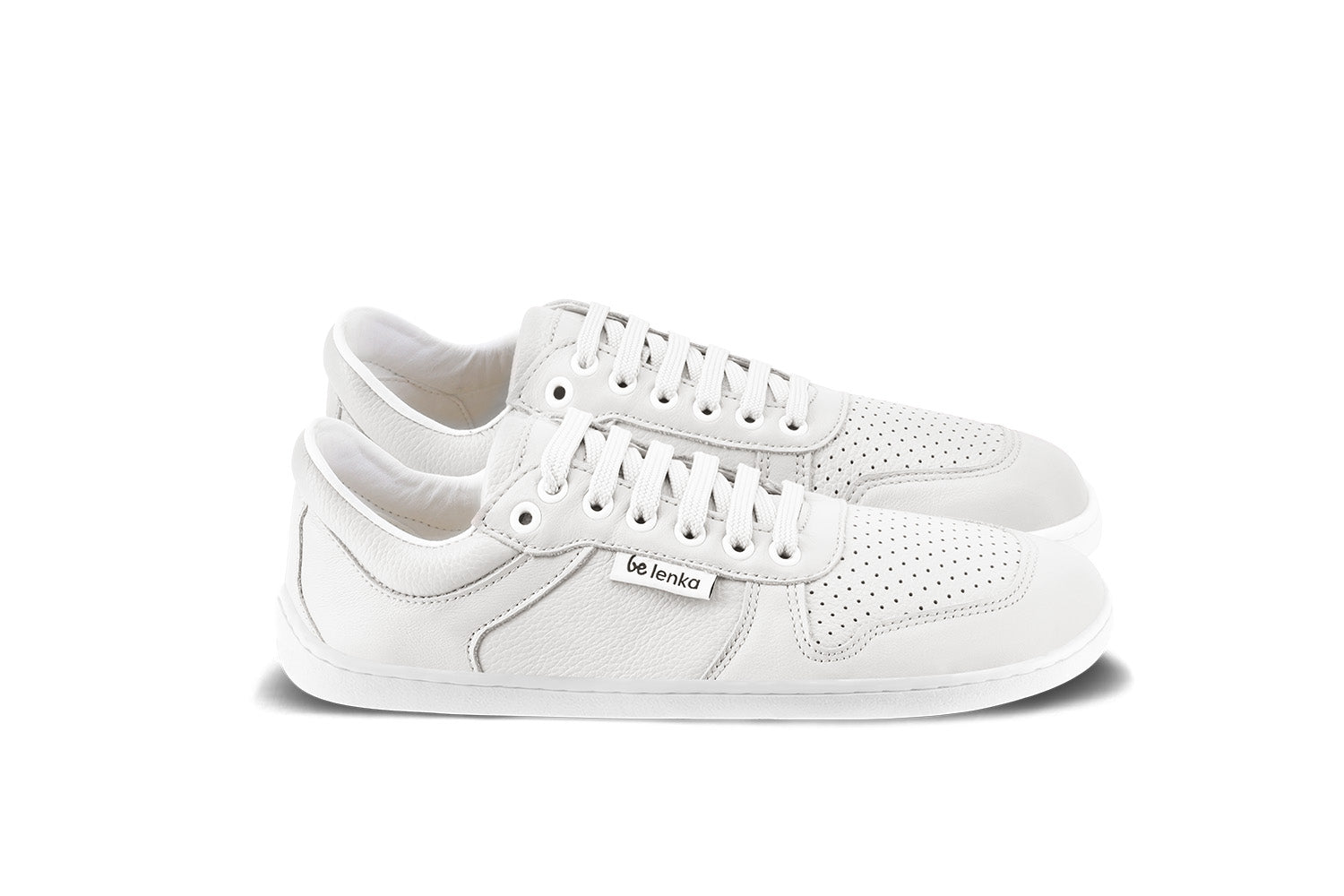 Barefoot Sneakers for Women - Be Lenka Champ 3.0 Minimalist White Running Shoes | Lightweight & Flexible for Gym, Yoga & Everyday Wear