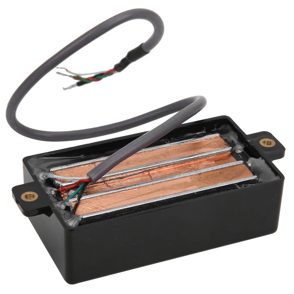 BNineteenteam 2-Core Quad Rail Humbucker Pickup - Double Coil Electric Guitar Bridge Pickup for Rock/Metal Performance & Studio Recording