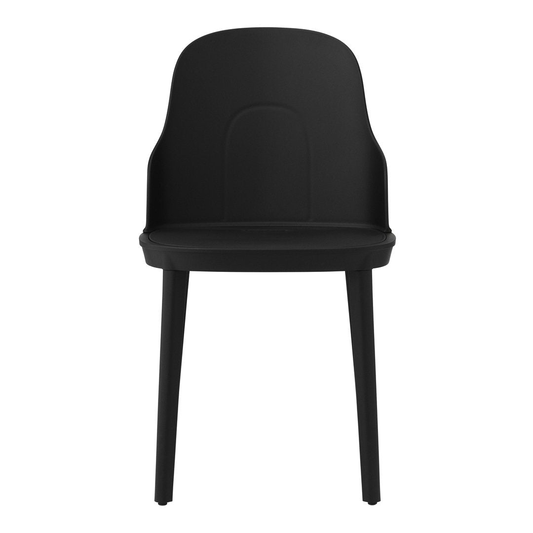 Allez Outdoor Dining Chair - Weather-Resistant Patio Chairs for Backyard, Garden & Poolside - Comfortable Stackable Outdoor Furniture for Restaurants & Home Use