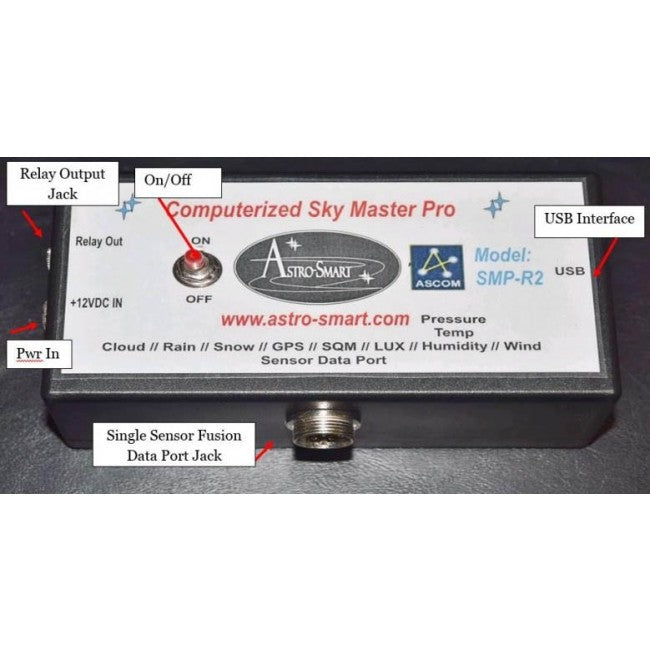 Astro Smart Sky Master Pro Computerized Astronomical Weather Station - Accurate Weather Forecast & Stargazing Tool for Home, Camping & Outdoor Adventures