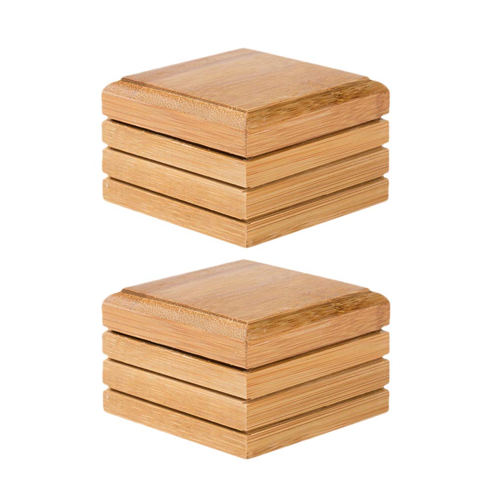2-Pack Sponge Holder with Drainage - Self Draining Soap Dish for Bathroom, Kitchen Sink | Khaki Home Decor for Party & Celebration | Perfect for Shower, Vanity & Countertop Organization