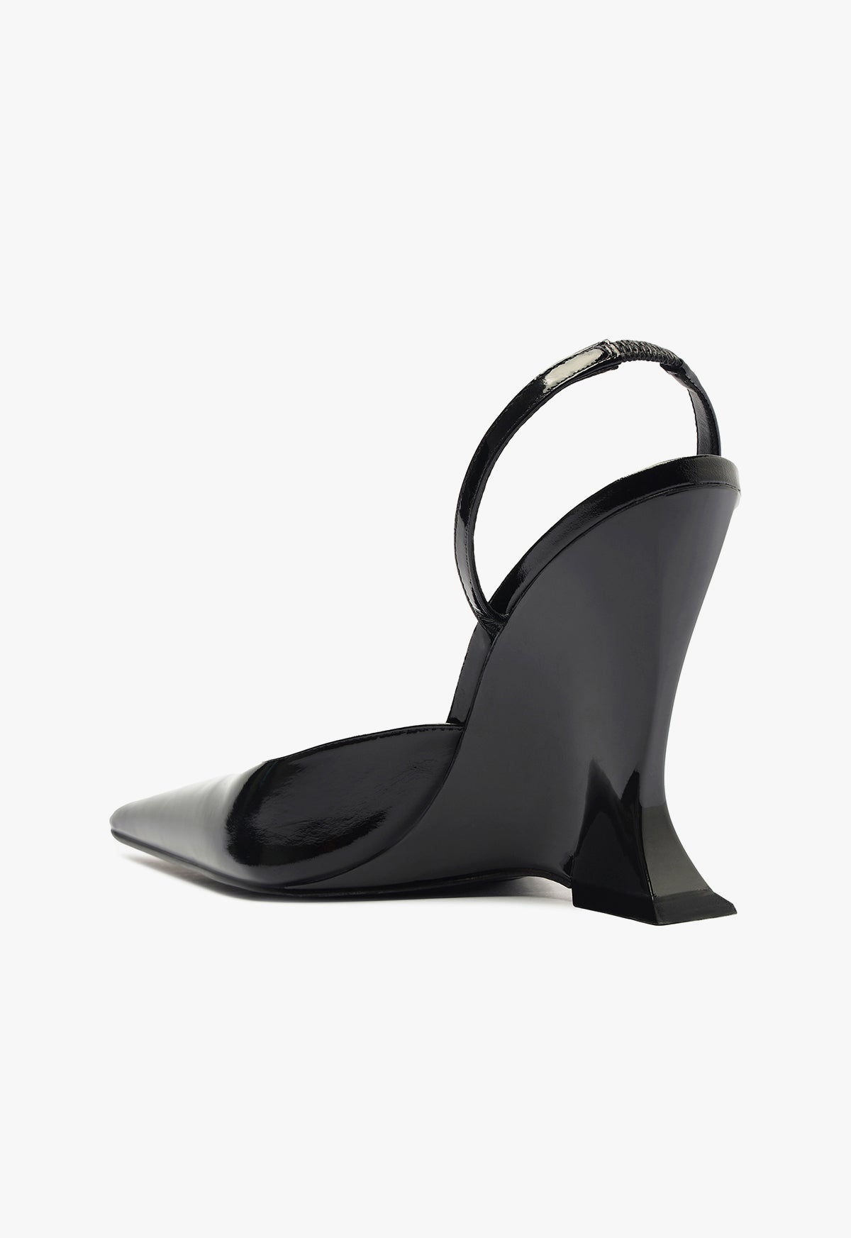 Siena Patent Leather Pump Women's High Heel Shoes - 3.5 Inch Heel Height, Style F24, SKU S2203000020001 | Perfect for Office, Parties & Formal Events